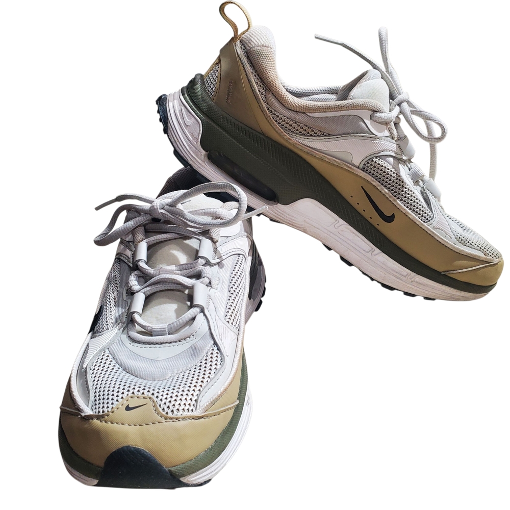 Nike Women's Athletic Shoes White Olive Tan
